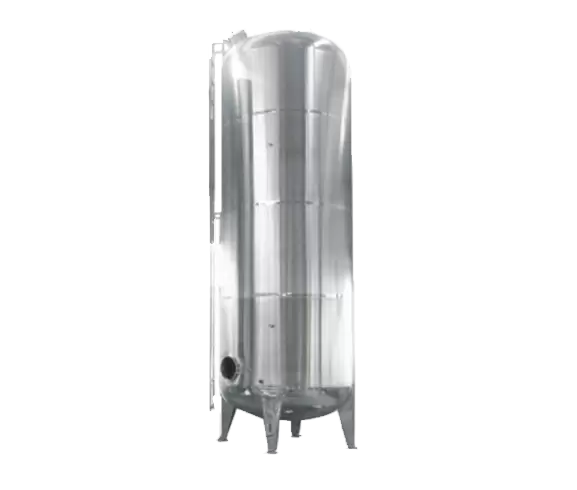 Single-layer vertical storage tanks